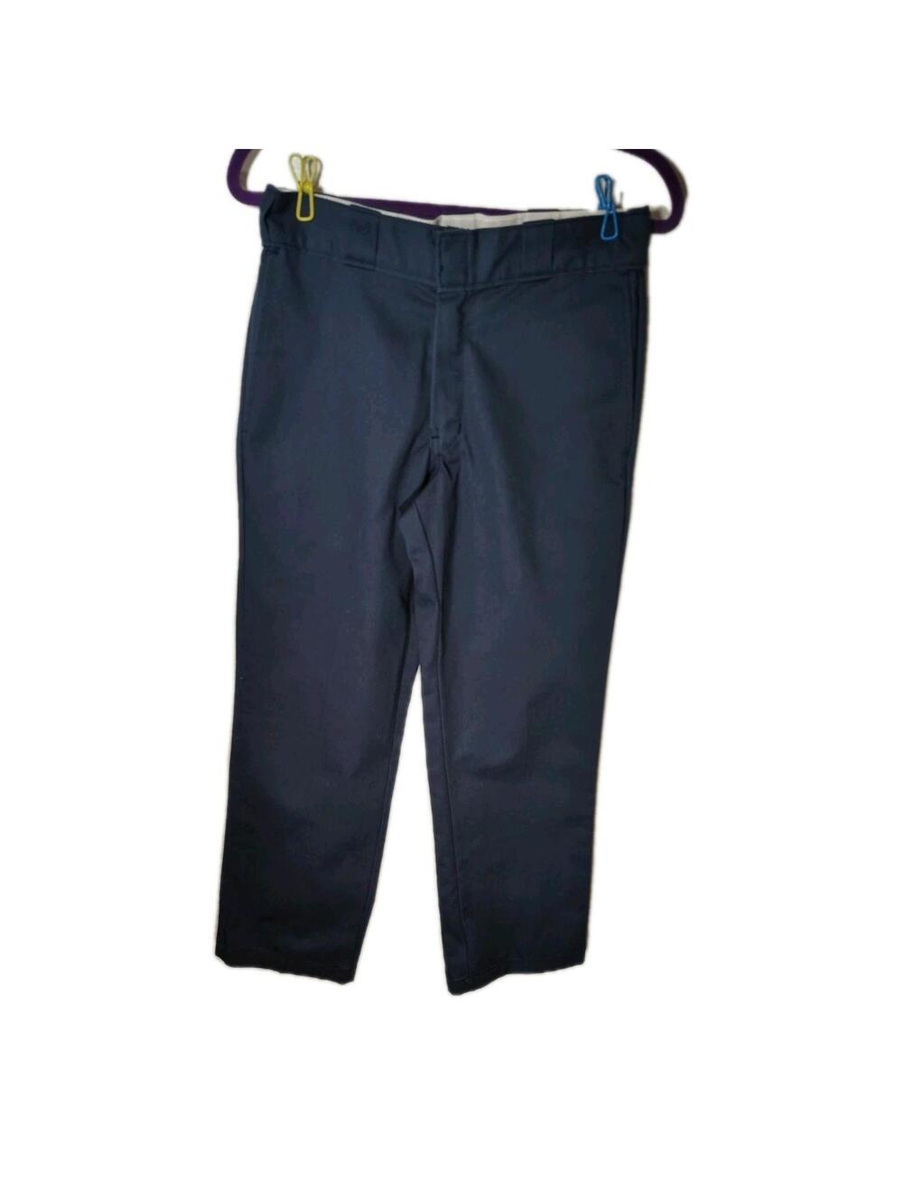 Dickies 874 Men's Original Work Pant - Dark Navy, 28W x 30L School uniform